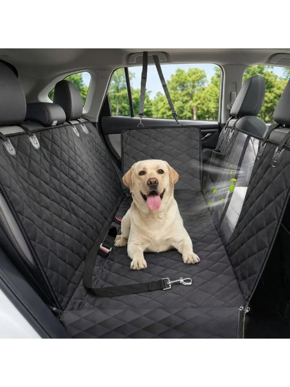 Waterproof Dog Car Seat Cover - Heavy Duty Anti-Scratch Hammock for SUV & Sedan